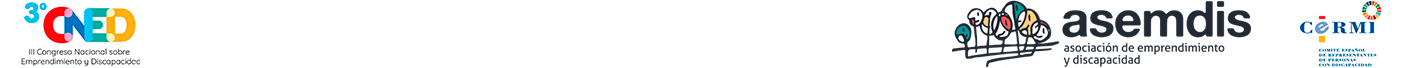 Logotipo de la web CNED 2026 Segundo congreso Nacional sobre emprendimiento y discapacidad. Ir al inicio