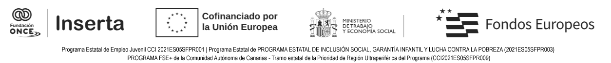 Logotipo de la web Inserta Talentoos Segundo congreso Nacional sobre emprendimiento y discapacidad. Ir al inicio