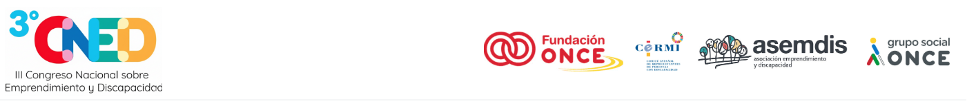 Logotipo de la web CNED 2026 Segundo congreso Nacional sobre emprendimiento y discapacidad. Ir al inicio